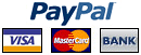 Paypal, credit card, direct deposit